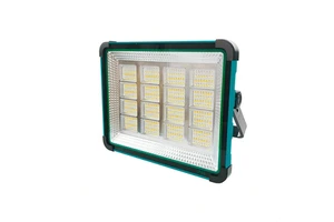 Portable Solar LED Floodlight White Light Emergency Camping Night Light IP66 Garden Outdoor Floodlight for Market Stall Use