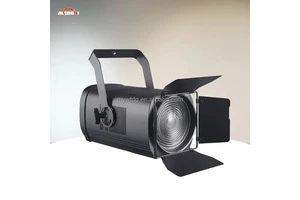 LED Contour Light Adjustable Fresnel Spotlight 200W / 300W Electric Zoom Projector for Theater Studio