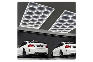 Customized Hexagon Light Studio Detailing Lights Various Color Selection Car Beauty Garage Honeycomb Light