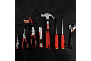 Maxpower Small Basic Tool Set Home Maintenance Kit with Easy Carrying Bag for Automotive Repairs