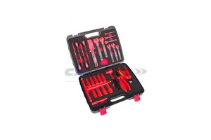 TAIWAN CALIBRE 28pc VDE Insulated Hand Operated OEM Automotive Repair Tool Set Including Sockets Wrenches Screwdrivers 1 Year