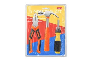Yuenv High-end 3-piece Plastic Box Claw Hammer 6-in-1 Hardware Tool Repair Kit, a Complete Set for All Your Needs