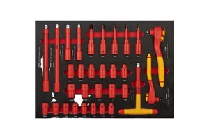 Kinbox Hot Selling Multi Functional Insulated Tool Set VDE Item TV01M301 for TOOLBOX
