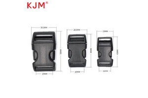 Manufacturer Free Sample Custom 15mm Quick-release Plastic Bent Buckle Helmet Clip