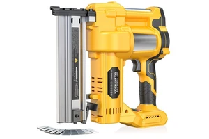 Professional Industrial DIY Cordless Brad Nail Gun for 20V Battery (without Battery) Brushless Motor Metal Construction
