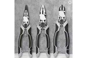 Best-Selling Industrial-Grade Multifunctional Electrician Labor-Saving Pointed Oblique Metric Measurement Serrated Pliers Set