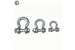 Utility Transmission Line Anchor Shackle | Forged Carbon Steel | ASME B30.26 Anchor Shackle