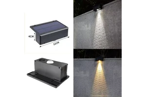 Outdoor Decorative Modern Garden Wall Lamp Solar Spot Light LED Wall Lights RGB Solar Garden Lights