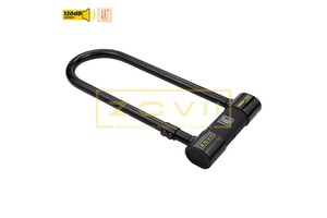 Good Price IP67 Waterproof Smart Alarm Steel Bike U Lock CE Certified Anti-Theft Bicycle Safety U-Shape Lock 14mm Shackle