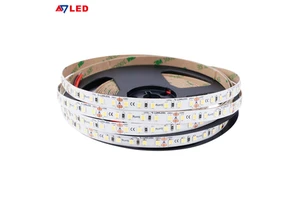 12V Flexible SMD2835 LED Strip Lights 3000K Warm White LED Tape 120 LEDs/m Non-Waterproof Light Strips Pack Of 16.4ft/5m Strips