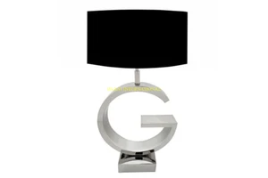 Modern Handmade Metal Table Lamp Base Shade Stylish Decorative Lighting Stand Living Room Bedroom Christmas Night Decor Lamps