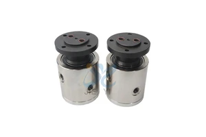2 Inlet 2 Outlet G3/8'' 360 Deg Rotation Carbon Steel Material High Pressure Hydraulic Oil Rotary Joint for Excavator Equipment