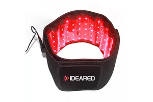 IDEARED Muscle Pain Relief Red Light Therapy Belt Body Contouring Infrared LED Light Device Wrap Back Pain Therapy