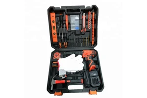 Cordless Tool Combo Set OEM Hard Case Electrician Spanner Kit with Electric Drill-Multi-Purpose