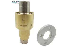 Customized Replacing Maier DXSR 250K Brass Water Rotary Joint K-Flange Connection 8 Bar Pressure 1000 RPM Jaw-Jaw Swivel