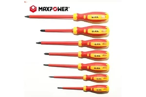 Insulated VDE Tool Kit 18 Piece Insulated Maintenance Set Pliers Cable Stripper Screwdrivers VDE Set