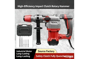3-in-1 Brushless Electric Hammer, High Power Concrete Breaker Impact Drill Power Tool Electric pick