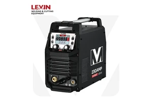 LEVIN NEW ULTRAMIG EXPERT Multifonction 230A Double Pulse MIG Welding Machine with 4 Roller Metal Wire Feeder for Aluminum Alloy