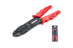 8.5" Electrical Electrician Milling Teeth Crimpadora Network Cable Terminal Wire Cutting Crimping Tool Crimper Wire Stripper