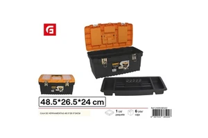 Toolbox 48.5x26.5x24 cm - Hardware and Tools