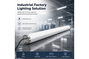 IP69K LED Tri-Proof Light for Industrial Factory Workshop Lighting Solution