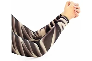 Wholesale High Quality Breathable Lightweight Compression Arm Sleeves with Custom Logo Quick Dry & Anti-Bacterial for Sports Use