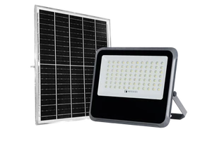 Distribution Factory Lighting Solar Flood Light LED Intelligent Color Temperature Outdoor Garden Road Flood Light Waterproof
