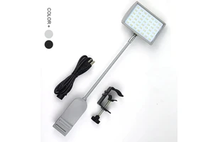Wholesale Silver Profile Rectangle LED Exhibition Arm Trade Show Display Aluminum Light 3000-5700K Color Temp Exhibition