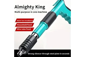 Mini Industrial Grade Pneumatic Gun for Household Furniture Mini Ceiling Tool for Water Electricity Nail Guns Use