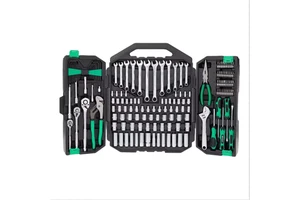 170-Piece All-Purpose Tool Kit and Socket Set, 16 X 20 X 3.5 in Car Wrench Tool Kit
