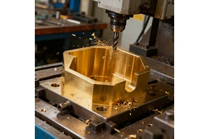 Professional CNC Machining Service Custom Brass Copper Hardware Components Industrial Equipment Parts OEM Supplier CNC Machining