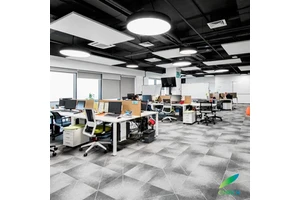 High End Pendant Mounted Modern Suspended Dimming Linear Lamp Led Linear Pendant Light for Office Lighting