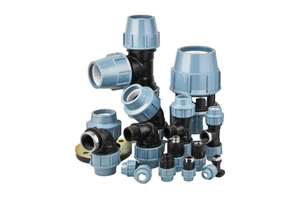 HDPE Pipe Compression Fittings PP Fittings PP Tee Reducing Tee Hot Sell 20-110mm Agricultural High Pressure HDPE For Pe Pipe