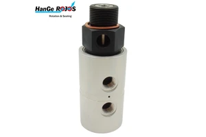 Threaded Connection 2-Passages Hydraulic Swivels 200 Bar 250 RPM Single-Flow Rotating Joints H1790 Rotary Unions