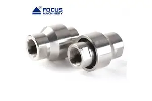 Hydraulic Oil Air Water Rotating Joint Stainless Steel Direct Connection Swivel Joint for Agricultural Machinery
