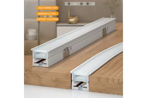 Cut Anywhere Cabinet LED Light Random Cut Silicon Neon LED Strip Wardrobe LED Profile Light Sensor Light