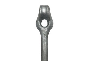 Earth Screw Anchors Pole Anchor Type Hardware Carbon Steel Thimble Eye Anchor Bolt