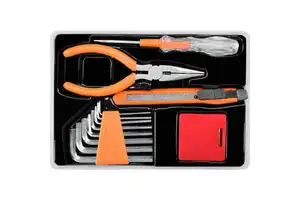High Quality Household Repair Craftsman Combination Tool Kit with Hard Case and Tool Box for Electrical Use