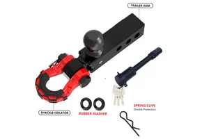 Made in China Trailer Auto Car Use Shackle Pintle Hook Hitch Receiver Trailer Tow Hook Mount for Receiver