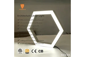 Modular Linear Lighting For Supermarket Parking Custom Shape 6063 T5 Wholesale