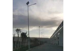 Customizable Energy-Efficient Split LED Solar Street Light Poles Durable Outdoor Lighting Solution For Road IP65 Rated