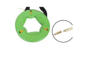 FiberGlass Fish Tape For Electrical Wiring And Cable Installation Tools Flectrician Vire And Cable Puller
