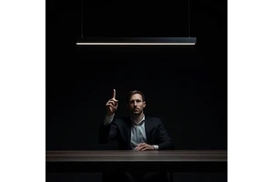 Aluminum Profile Led Strip Light Tubelight 4ft Pendant Led Tube Light Fixture
