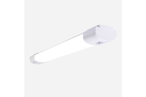 4FT LED Vapor Tight Light Fixture 36W (120W Eq.) Outdoor Shop Lights IP66 Tri-Proof Lights for Parking Garage Carport Car Wash