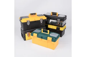 Tool Box Heavy Duty Folding Lockable Portable for Garage Workshop Home Use