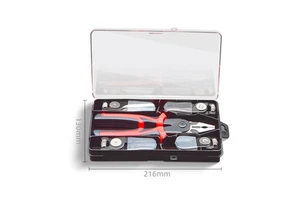 Multifunctional Household Electrician Wire Stripping Pliers Set Pointed-Nose and Diagonal Pliers Electrician Hardware Tool