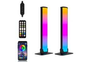 E-sports Atmosphere Lighting Computer Background Pickup Rhythm Desktop LED Contour Light Aluminum IP44 Multi-color Indoor