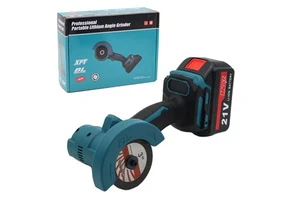 Portable 12V Cordless Mini Angle Grinder Industrial Grade Battery Operated Machine with Slide Trigger Switch Brushl Motor