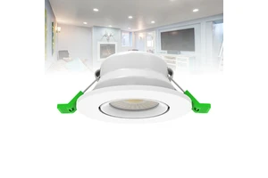 Residential Recessed Lights Triac Dim IP65 5W 8W White Embedded LED Downlight