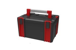 VERTAK ABS Body Tools Set Box Heavy Duty Aluminium Handle Hardware Tool Box with Interlockinglock